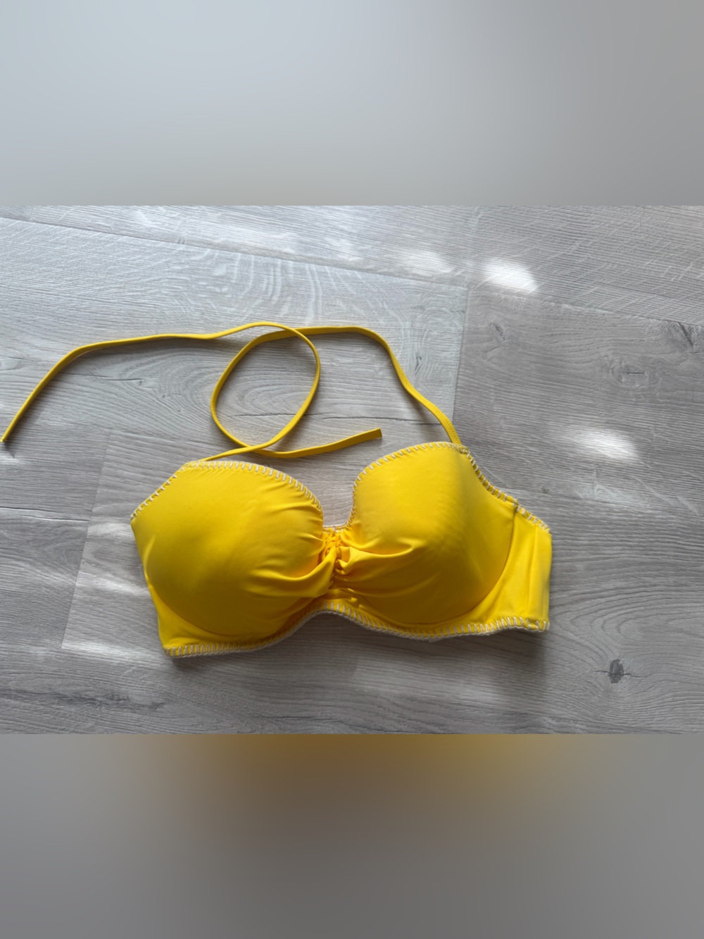 Victoria's Secret Yellow Bikini Top